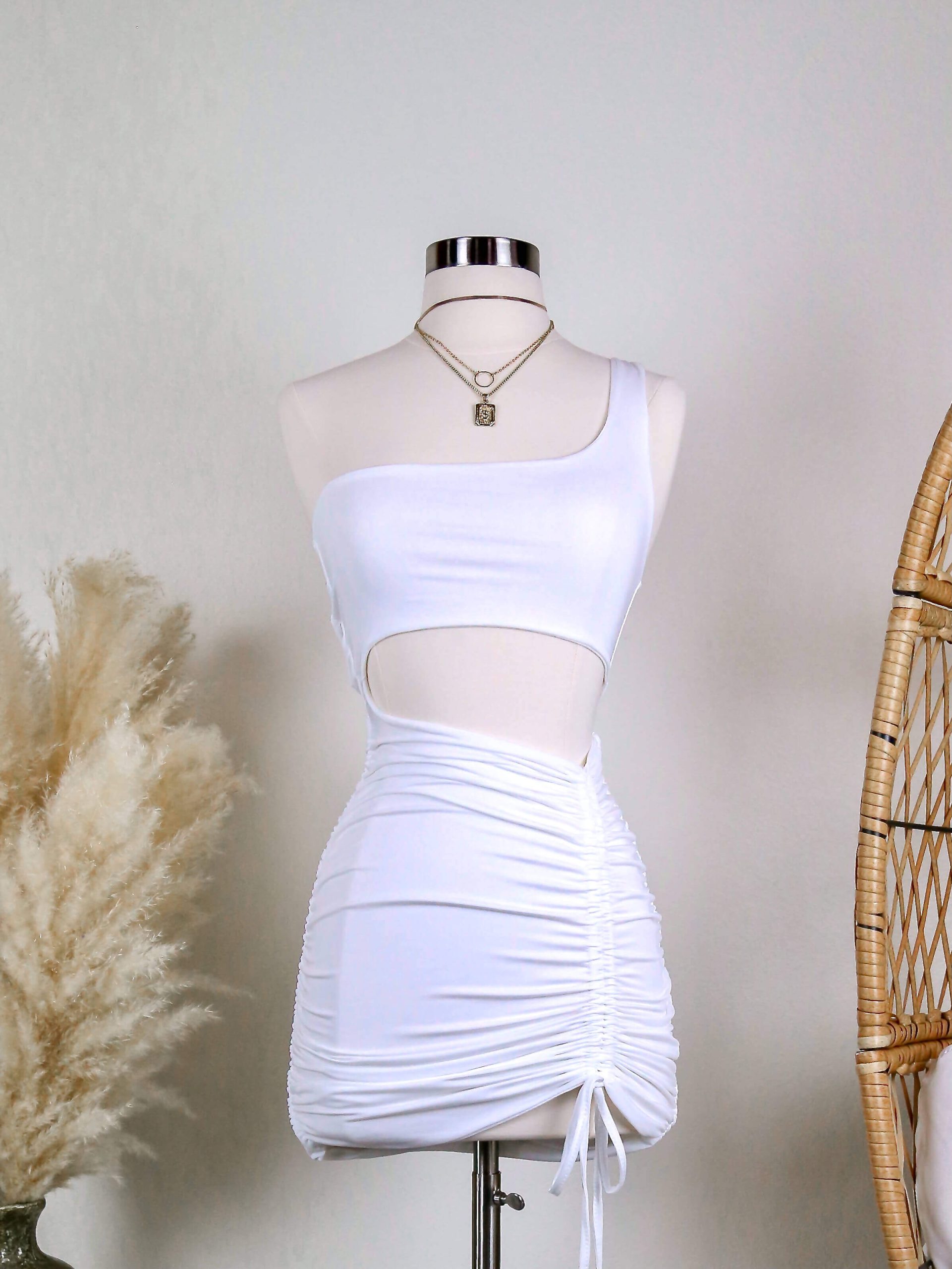 SeamlessOneShoulderRuchedMiniDressinWHITE1-scaled-1.jpg