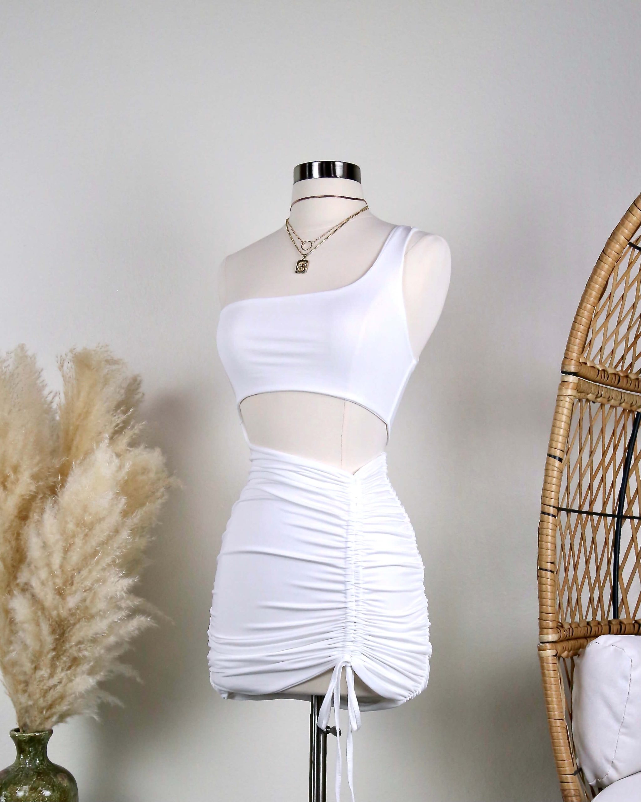 SeamlessOneShoulderRuchedMiniDressinWHITE2-scaled-1.jpg